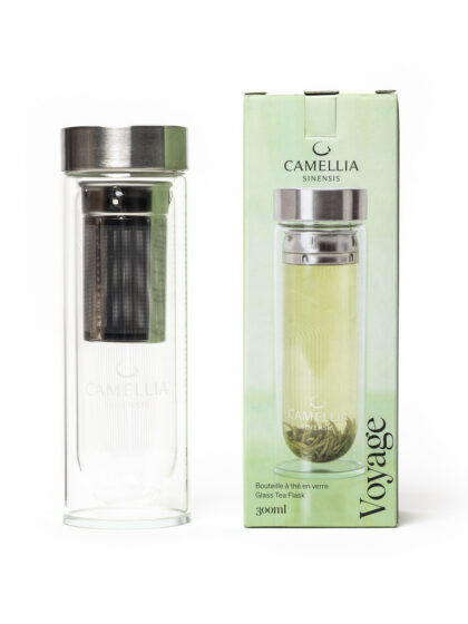 Bouteille à thé (inox ou verre)