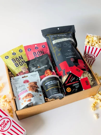 Boite cadeau Cinéma maison