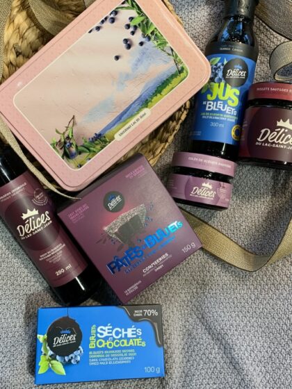 Coffret cadeau corporatif Le Bleuet Diversifié